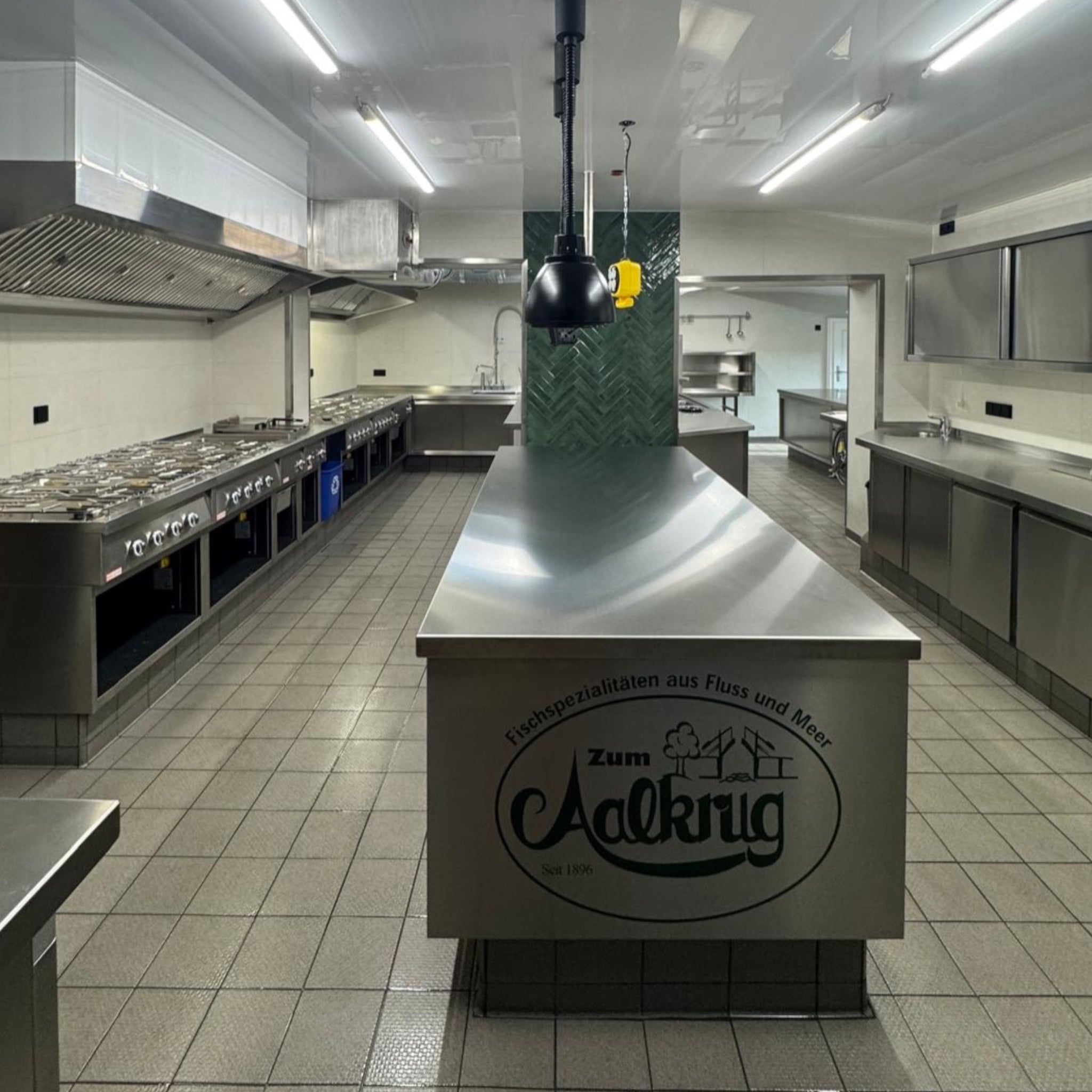 Neue Großküche für das Restaurant Zum Aalkrug in Wittorf - Hagatec GmbH Hanseatische Gastronomie Technik