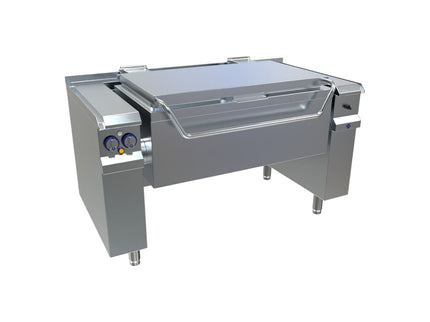 Dampf-Kipp Schnellkochkessel 60 L Handkippung inkl. Mischbatterie 845027