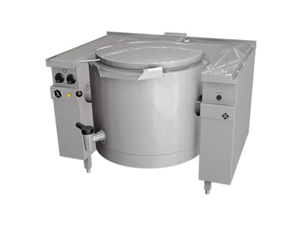 Elektro-Kipp Schnellkochkessel 100 L Motorkippung Vapro inkl. Mischbatterie 845027