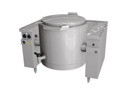 Elektro-Kipp Schnellkochkessel 150 L Motorkippung Vapro inkl. Mischbatterie 845027