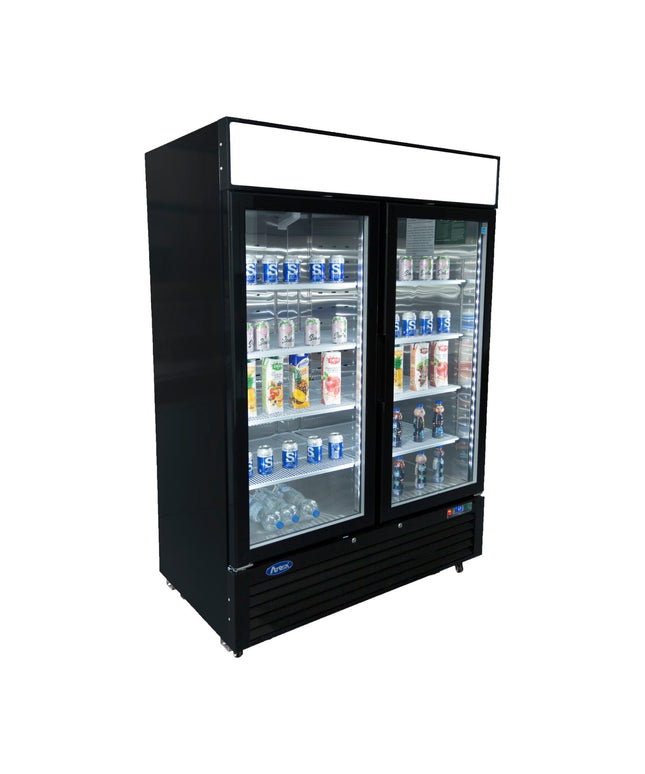 GLASTÜR KÜHLSCHRANK 2 - TÜRIG - Hagatec GmbH Hanseatische Gastronomie Technik - Atosa