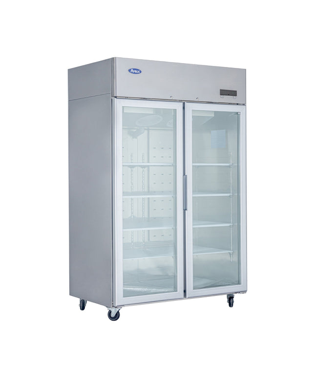 GLASTÜR KÜHLSCHRANK 2 - TÜRIG - Hagatec GmbH Hanseatische Gastronomie Technik - Atosa