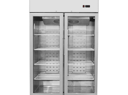 GLASTÜR TIEFKÜHLSCHRANK 2-TÜRIG