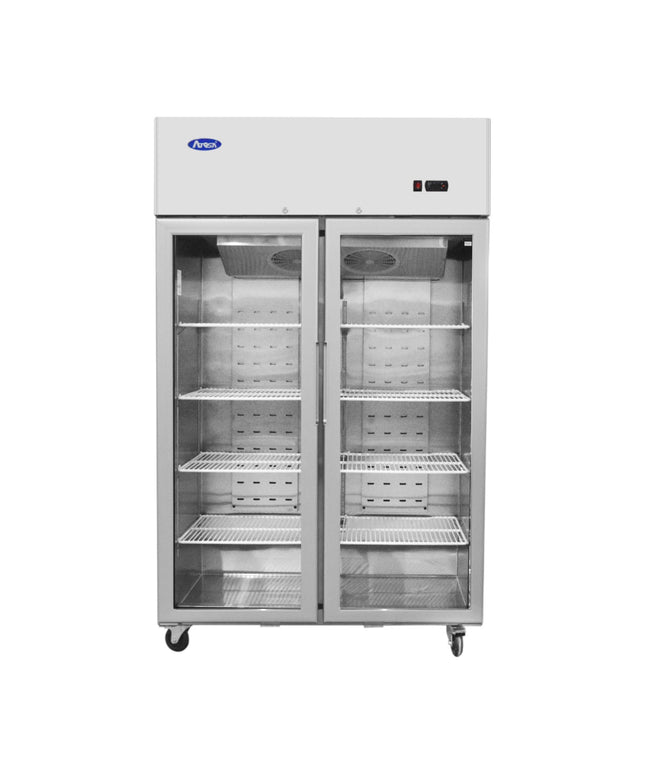 GLASTÜR TIEFKÜHLSCHRANK 2-TÜRIG