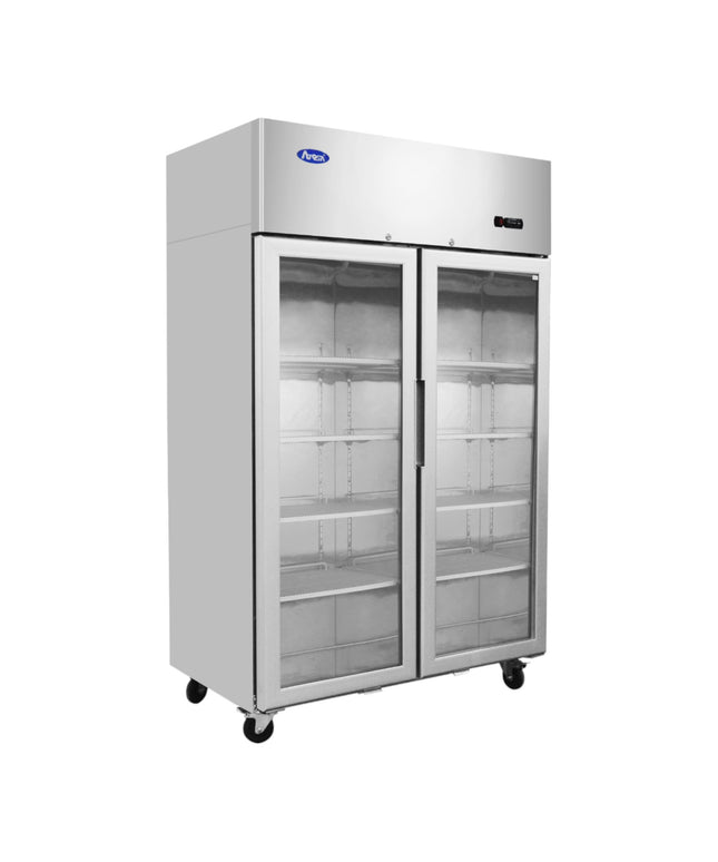 GLASTÜR TIEFKÜHLSCHRANK 2-TÜRIG