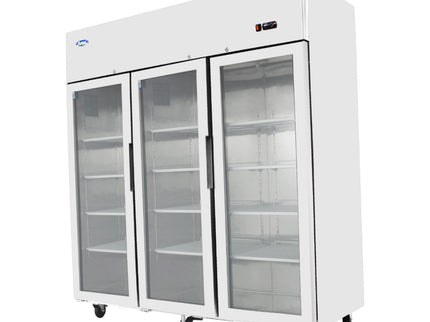 GLASTÜR TIEFKÜHLSCHRANK 3-TÜRIG
