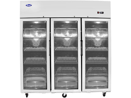 GLASTÜR TIEFKÜHLSCHRANK 3-TÜRIG