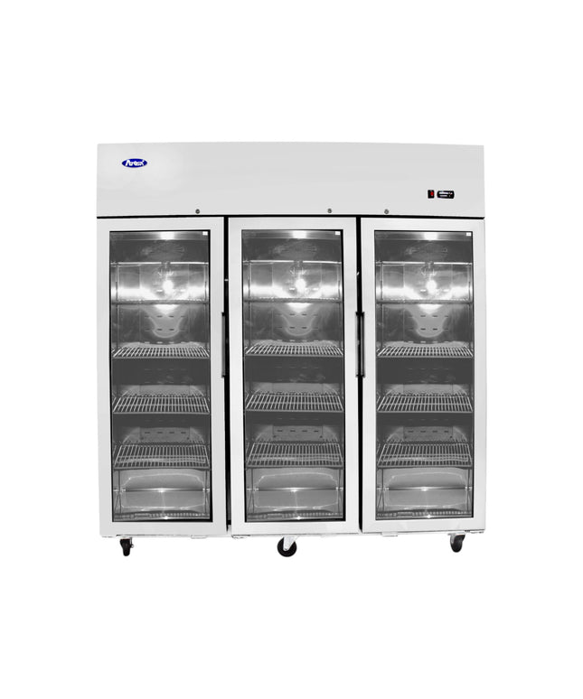 GLASTÜR TIEFKÜHLSCHRANK 3-TÜRIG