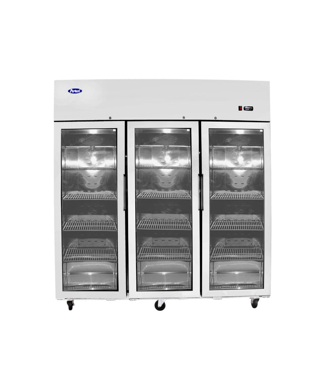 GLASTÜRKÜHLSCHRANK 3 - TÜRIG - Hagatec GmbH Hanseatische Gastronomie Technik - Atosa