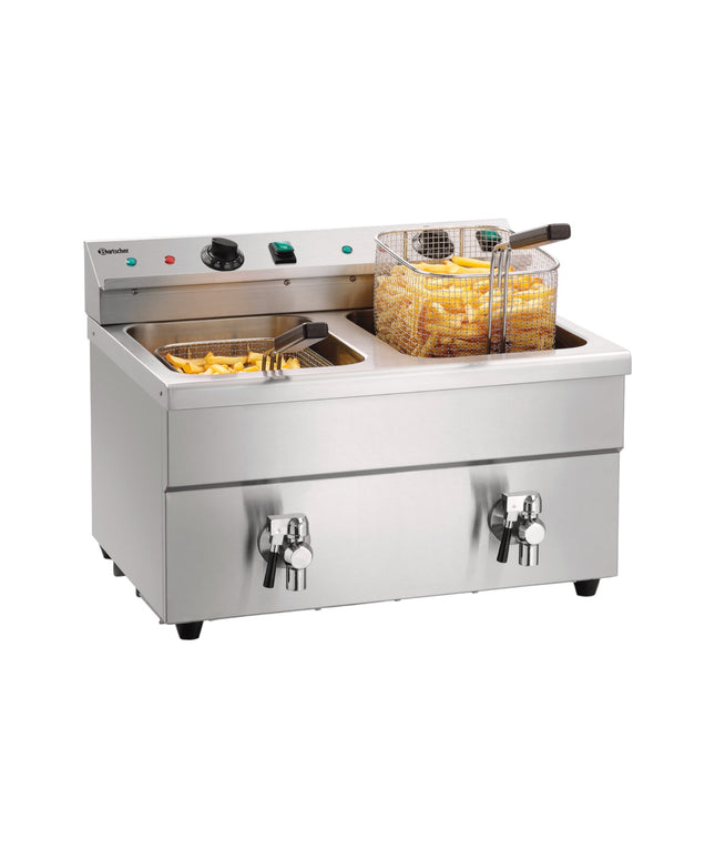 Induktions - Fritteuse 2x8L Plus - Hagatec GmbH Hanseatische Gastronomie Technik - Bartscher