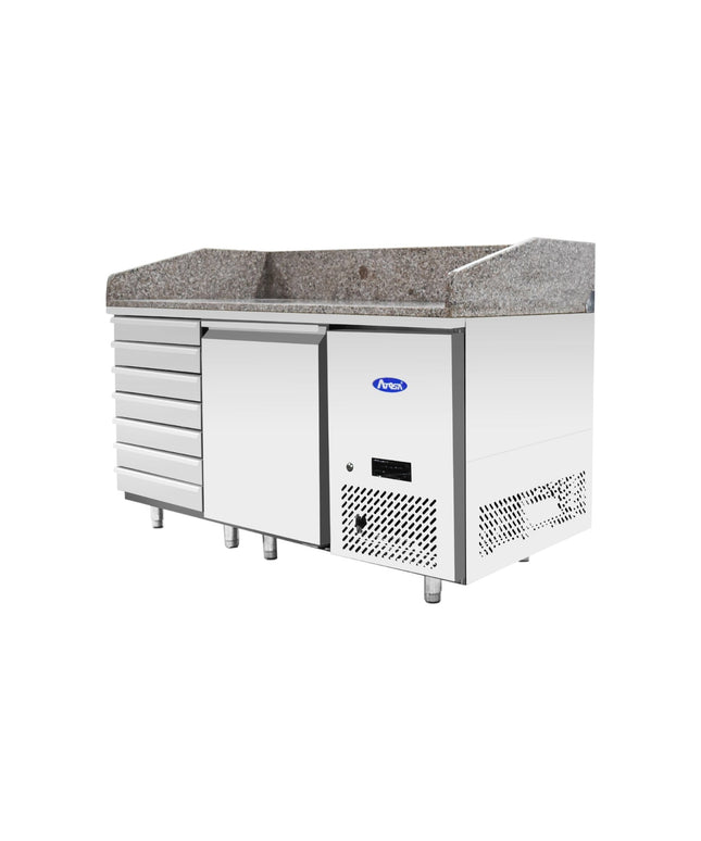 PIZZAKÜHLTISCH 7SL, 1 TÜR - Hagatec GmbH Hanseatische Gastronomie Technik - Atosa