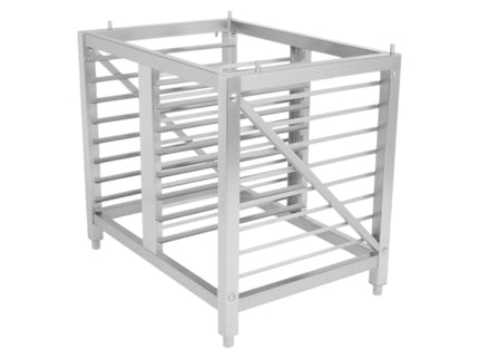 Retigo Edelstahl Untergestell zerlegbar, mit 16 x GN 1/1 Längeeinschub (700mm)