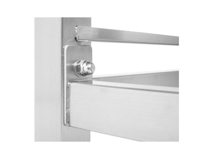 Retigo Edelstahl Untergestell zerlegbar, mit 16 x GN 1/1 Längeeinschub (700mm)