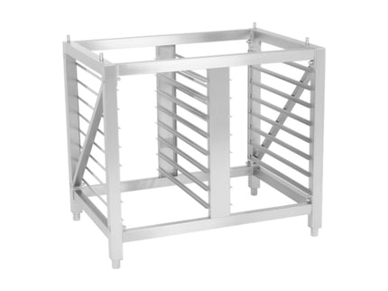 Retigo Edelstahl Untergestell zerlegbar, mit 16 x GN 1/1 Längeeinschub (700mm)