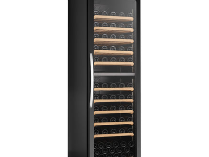 SARO 2-Zonen Weinkühlschrank mit Glastür, 
Modell CV 450 PV 2T