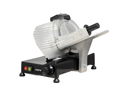 SARO Aufschnittmaschine 
Modell F195 schwarz