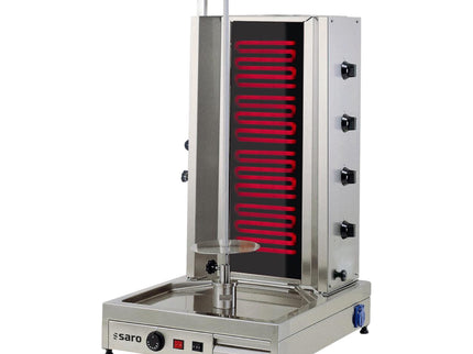 SARO Döner- / Gyrosgrill Elektro für 80kg Fleisch 
Modell ED4