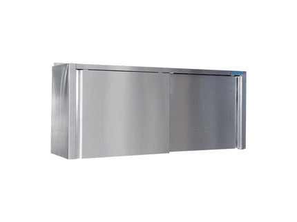 SARO Edelstahlhängeschrank - 400 mm Tiefe, Breite 1000mm