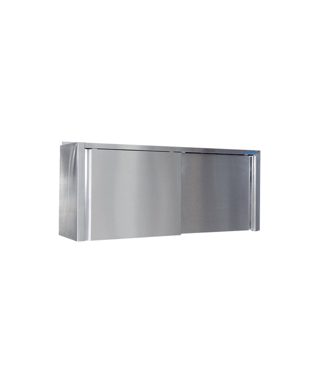 SARO Edelstahlhängeschrank - 400 mm Tiefe, Breite 1000mm