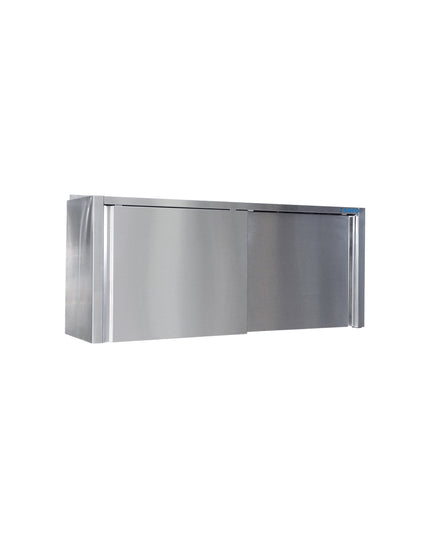 SARO Edelstahlhängeschrank - 400 mm Tiefe, Breite 1200mm