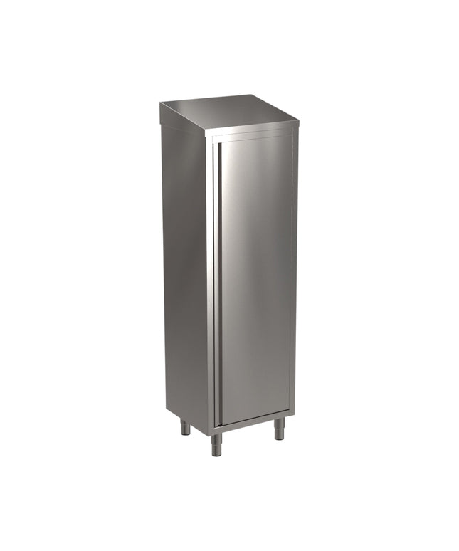 SARO Edelstahlhochschrank schräges Dach Breite 600mm - Hagatec GmbH Hanseatische Gastronomie Technik - SARO