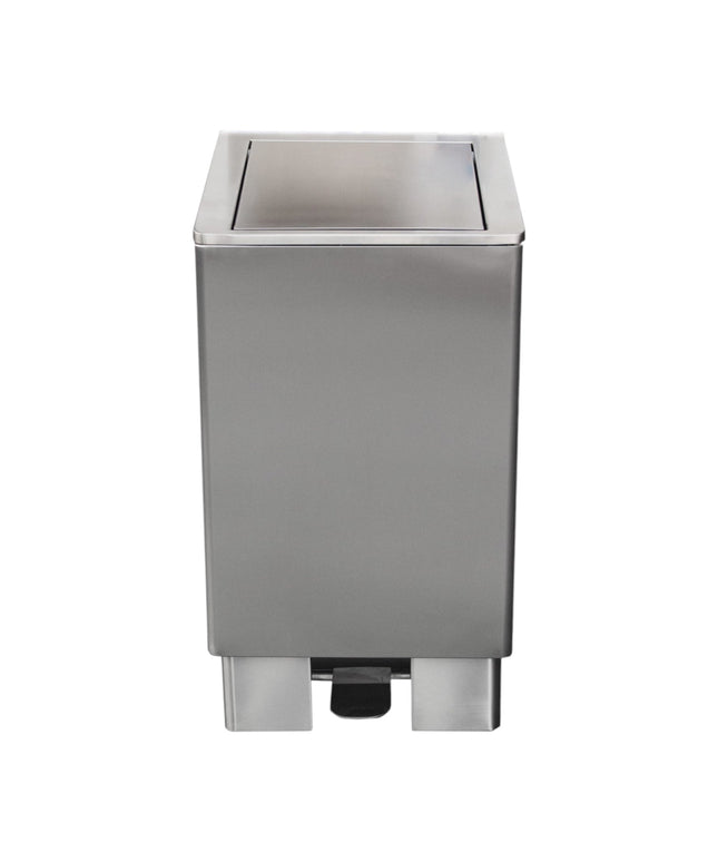 SARO Edelstahlmülleimer 60 Liter, Modell Apollo - Hagatec GmbH Hanseatische Gastronomie Technik - SARO