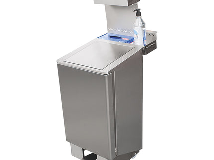 SARO Edelstahlmülleimer 90 Liter, 
Modell Jupiter