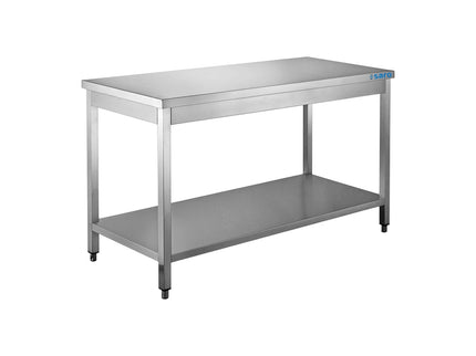 SARO Edelstahltisch, Unterblatt - B 1000 x T 600 mm