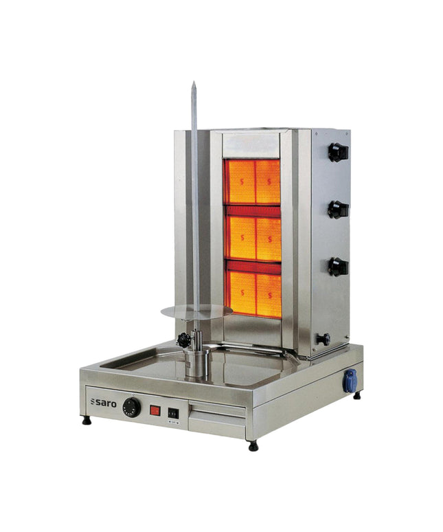 SARO Gas - Döner - / Gyrosgrill 3 Brenner Modell Tilla 3 - Hagatec GmbH Hanseatische Gastronomie Technik - SARO