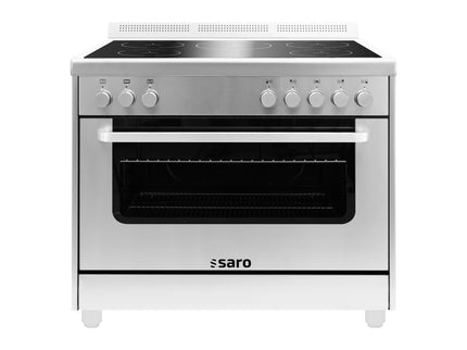 SARO Induktionsherd +Elektrobackofen 
Modell TS95IND61X silber