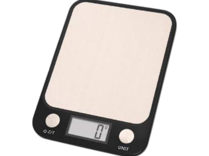 SARO Küchenwaage digital, Edelstahlplatte, 5kg, 
Modell 4797