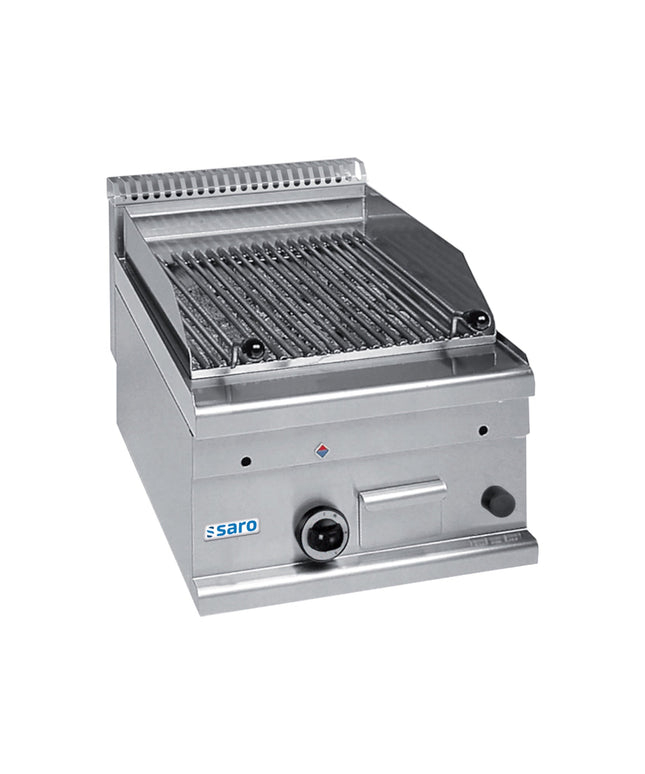 SARO Lavasteingrill Auftisch 400x600 Modell GPL46 - Hagatec GmbH Hanseatische Gastronomie Technik - SARO