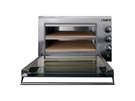 SARO Mini Pizzaofen für 2 Pizzen Modell ETNA 2