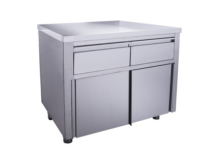 SARO Schiebetürenschrank mit 2 Schubladen, 1000X700mm