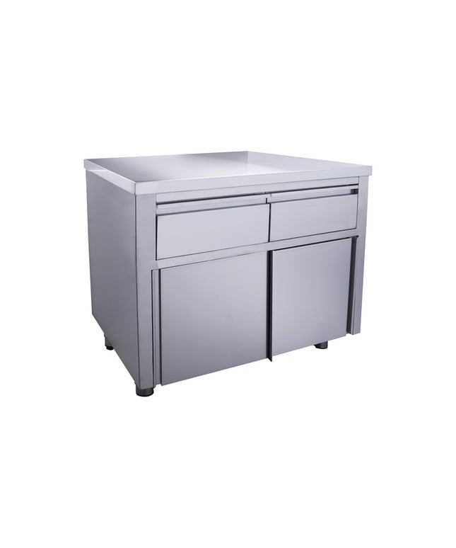 SARO Schiebetürenschrank mit 2 Schubladen, 1000X700mm