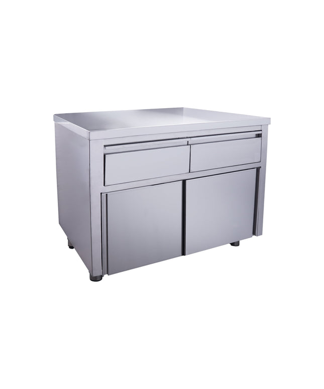 SARO Schiebetürenschrank mit 2 Schubladen, 1200X700mm