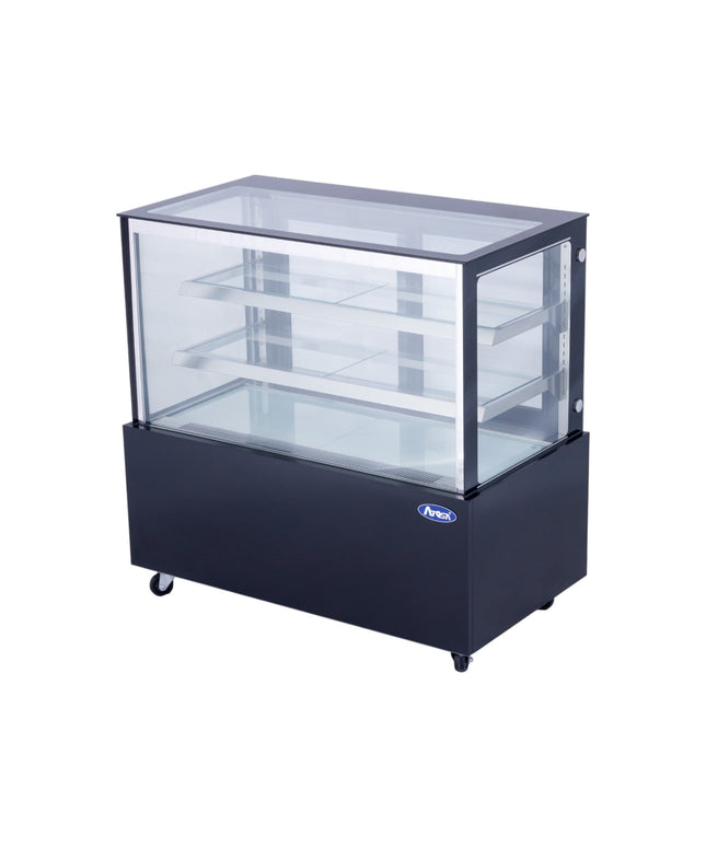 SCHWARZ KÜHLVITRINE ECKIG - Hagatec GmbH Hanseatische Gastronomie Technik - Atosa