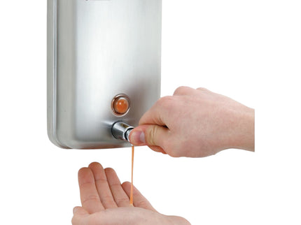 Seifenspender, Wandmontage, CNS, 1L