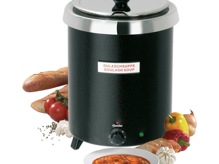 Suppentopf Club, 8,5L, schwarz