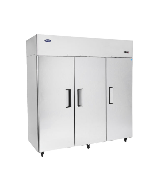 TIEFKÜHLSCHRANK 3-TÜRIG KOMPAKT